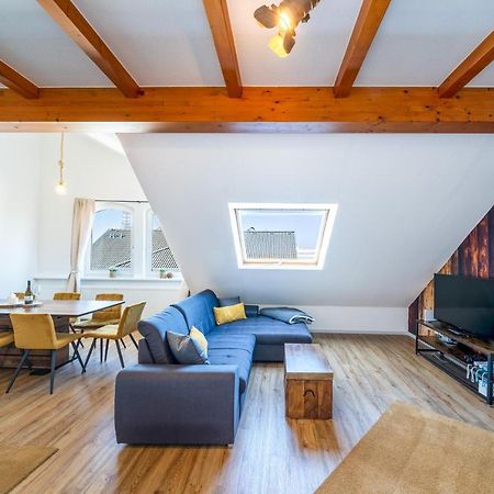 Stylisches Penthouse Zentral Tischfussball 100M2 Wii Hannover Dış mekan fotoğraf
