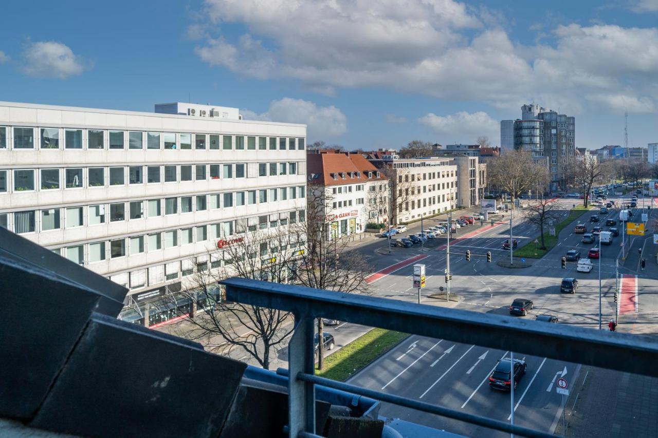 Stylisches Penthouse Zentral Tischfussball 100M2 Wii Hannover Dış mekan fotoğraf