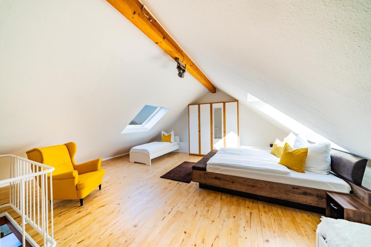 Stylisches Penthouse Zentral Tischfussball 100M2 Wii Hannover Dış mekan fotoğraf